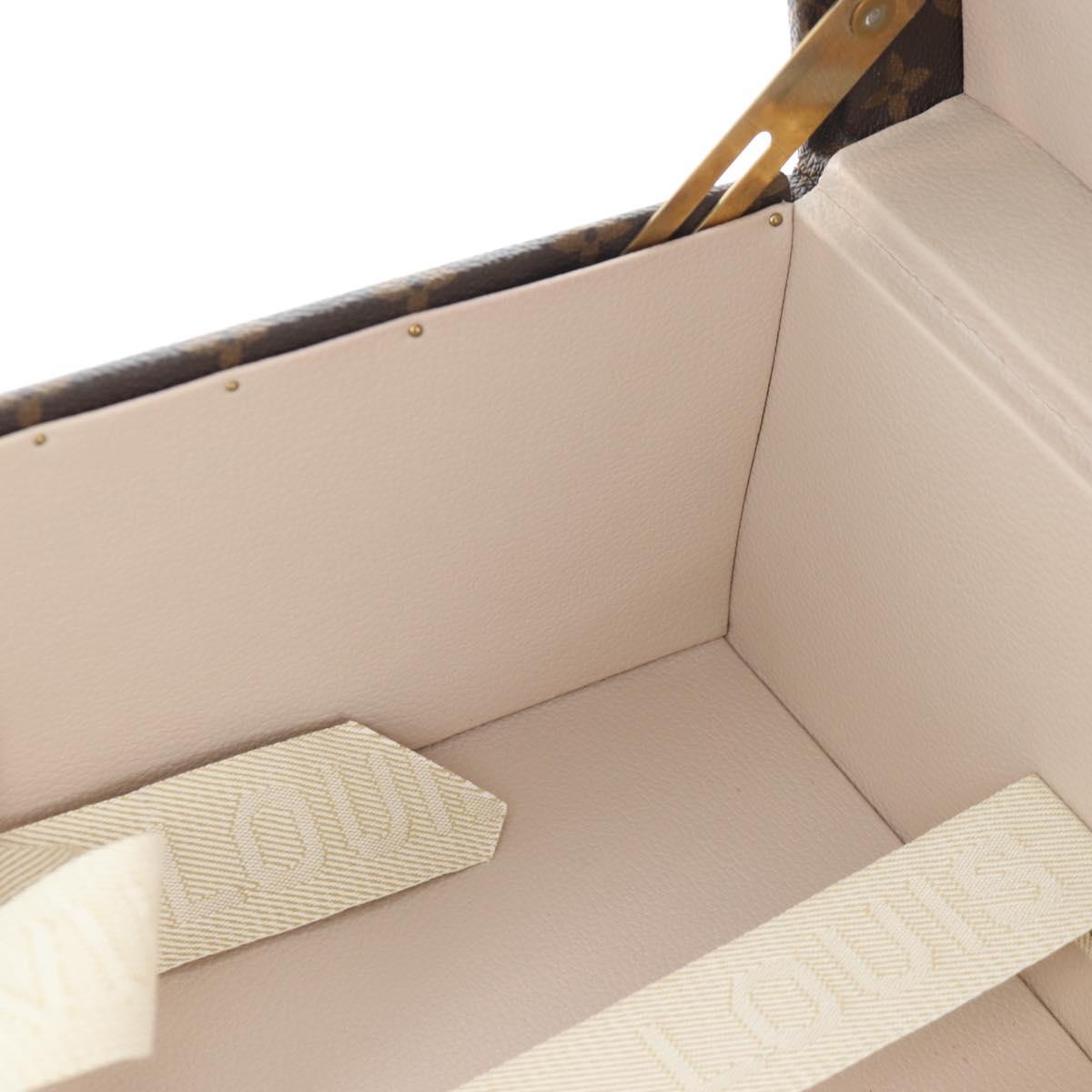 LOUIS VUITTON Monogram Alzer 55 Trunk M21229 LV Auth 200413SAV