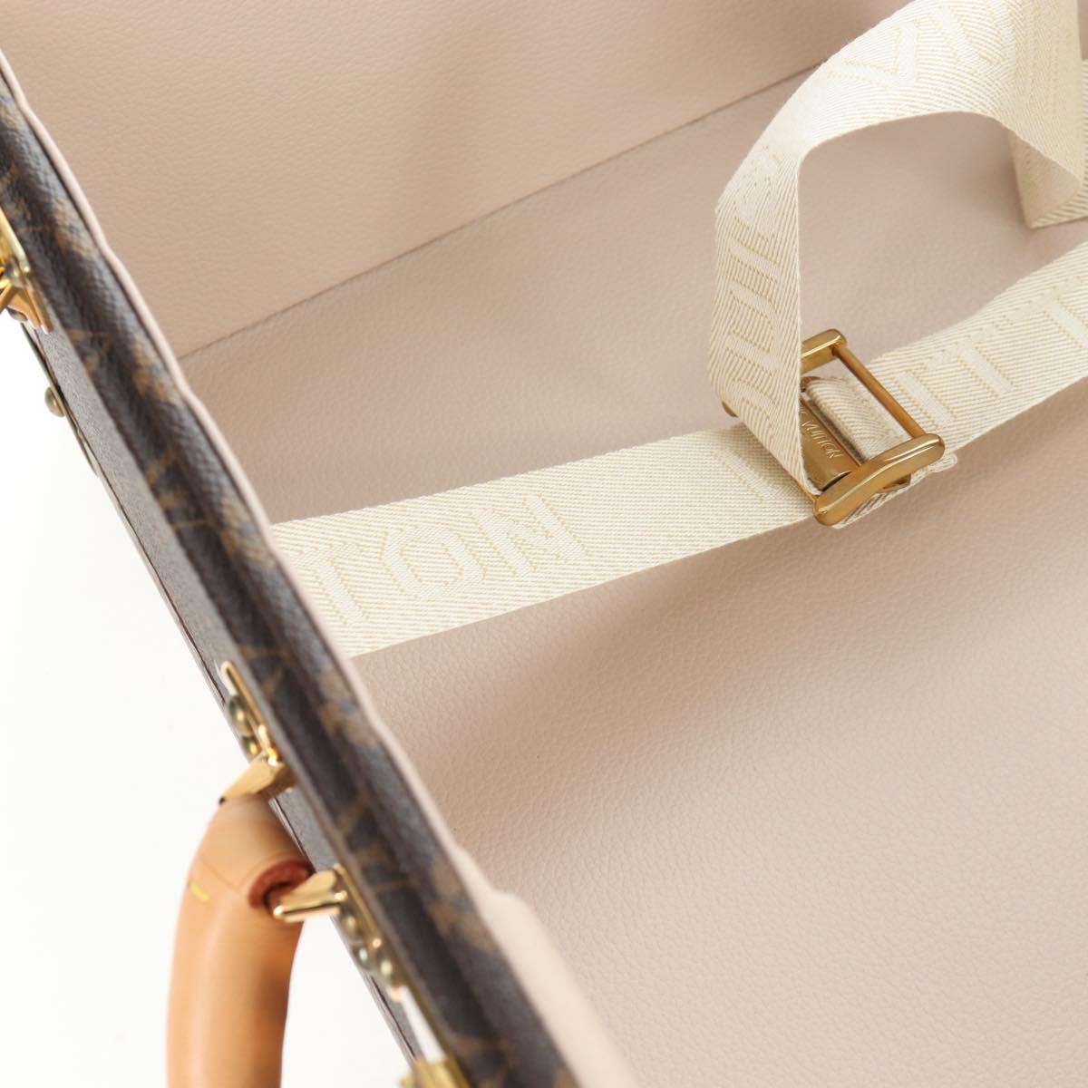 LOUIS VUITTON Monogram Alzer 55 Trunk M21229 LV Auth 200413SAV