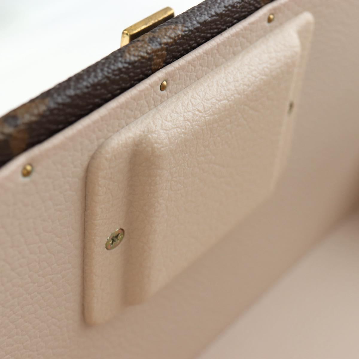 LOUIS VUITTON Monogram Alzer 55 Trunk M21229 LV Auth 200413SAV