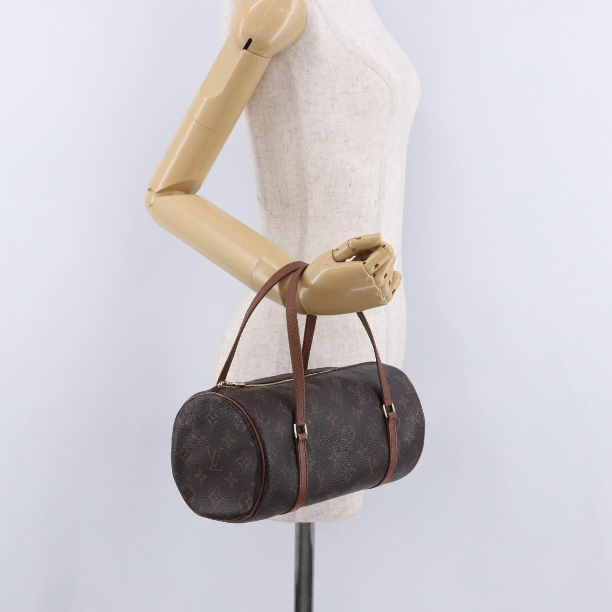 LOUIS VUITTON Monogram Papillon 26 Hand Bag M51386 LV Auth 200423V