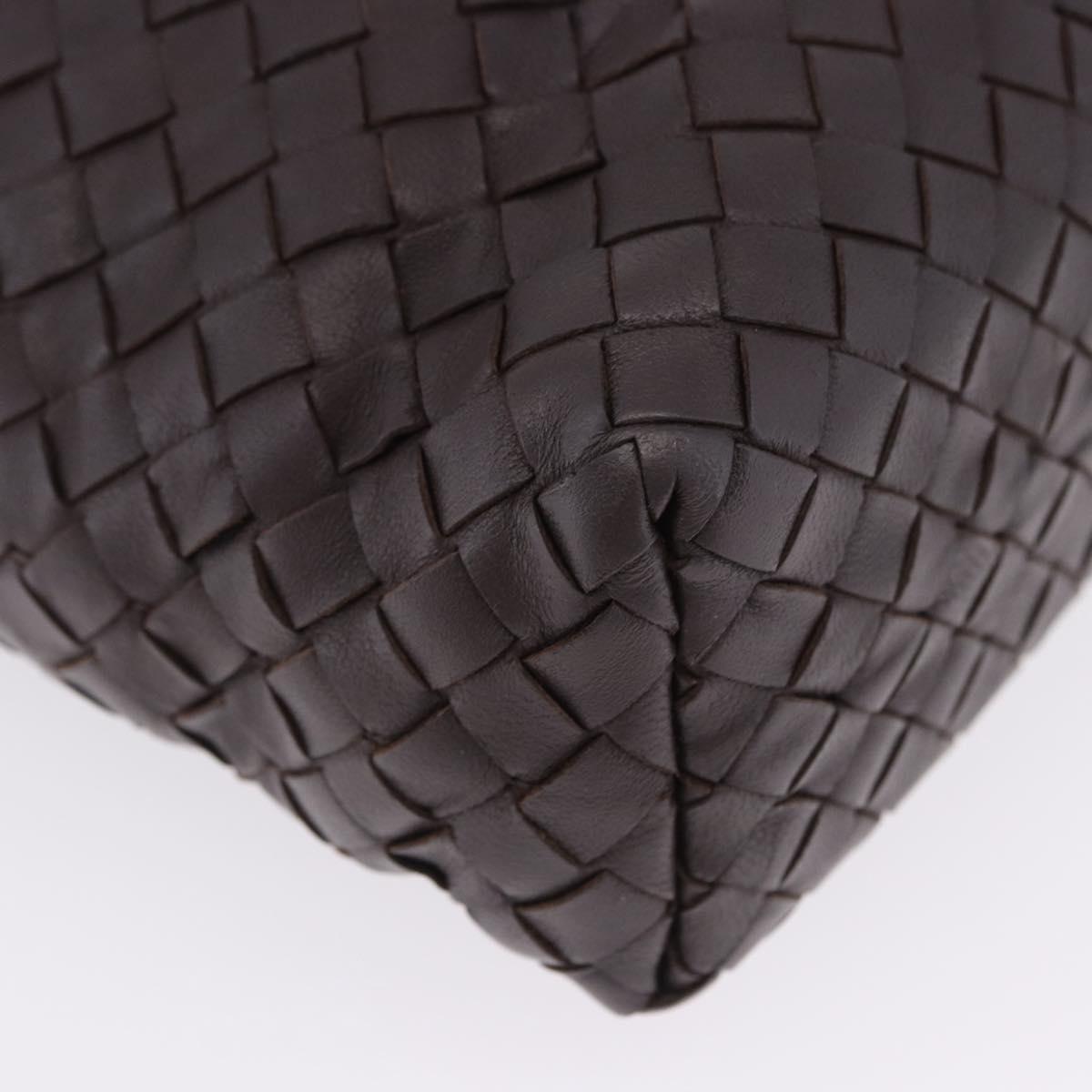 BOTTEGA VENETA INTRECCIATO Tote Bag Leather Brown 162937 Auth 200424V