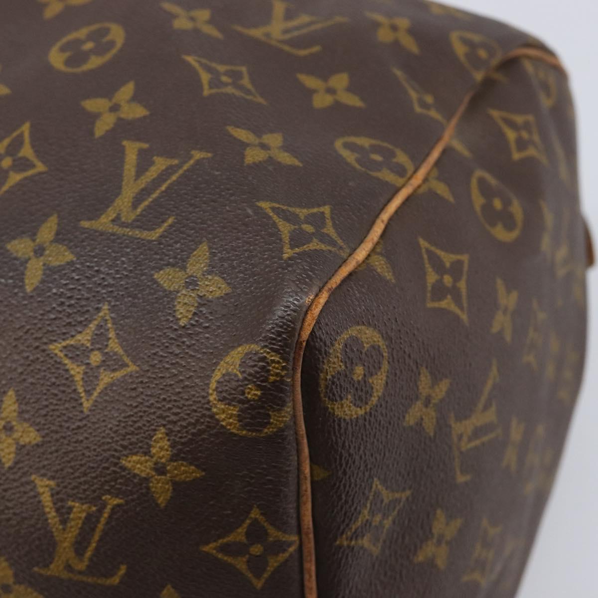 LOUIS VUITTON Monogram Speedy 40 Hand Bag M41522 LV Auth 200428