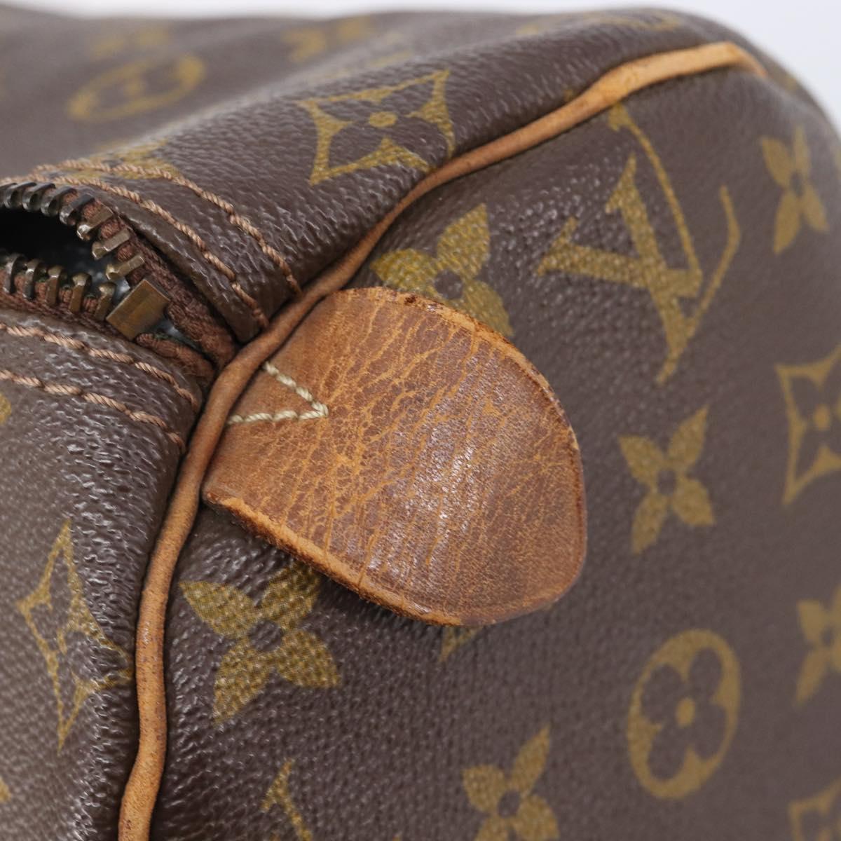LOUIS VUITTON Monogram Speedy 40 Hand Bag M41522 LV Auth 200428