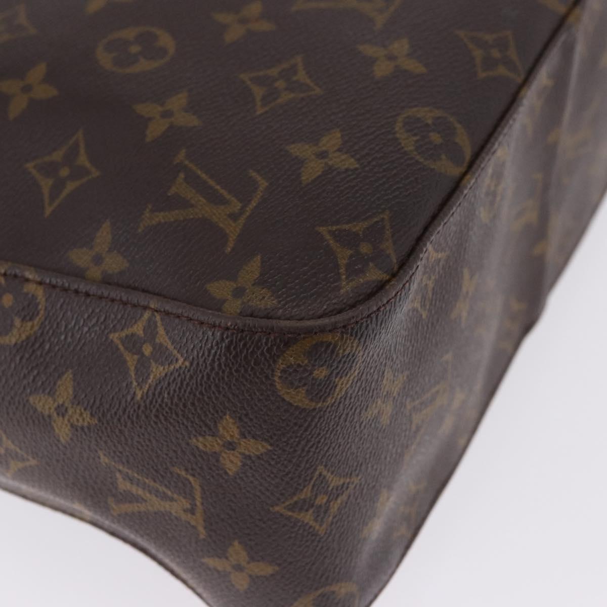 LOUIS VUITTON Monogram Looping GM Shoulder Bag M51145 LV Auth 200429A