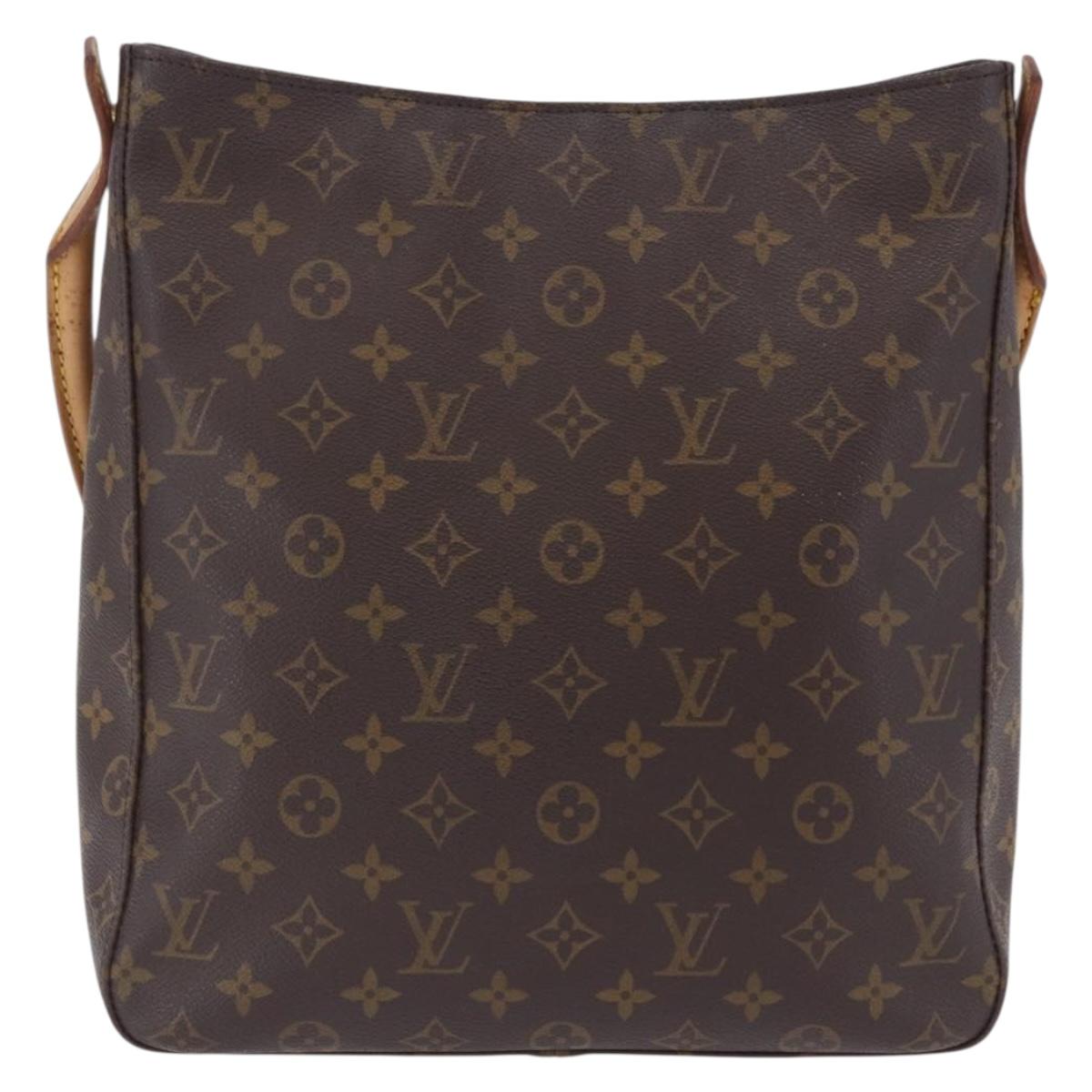LOUIS VUITTON Monogram Looping GM Shoulder Bag M51145 LV Auth 200429A