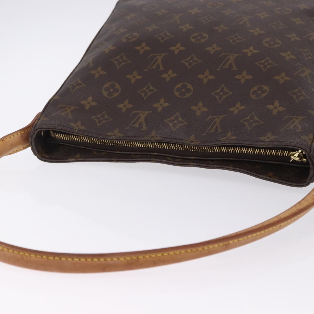LOUIS VUITTON Monogram Looping GM Shoulder Bag M51145 LV Auth 200429A