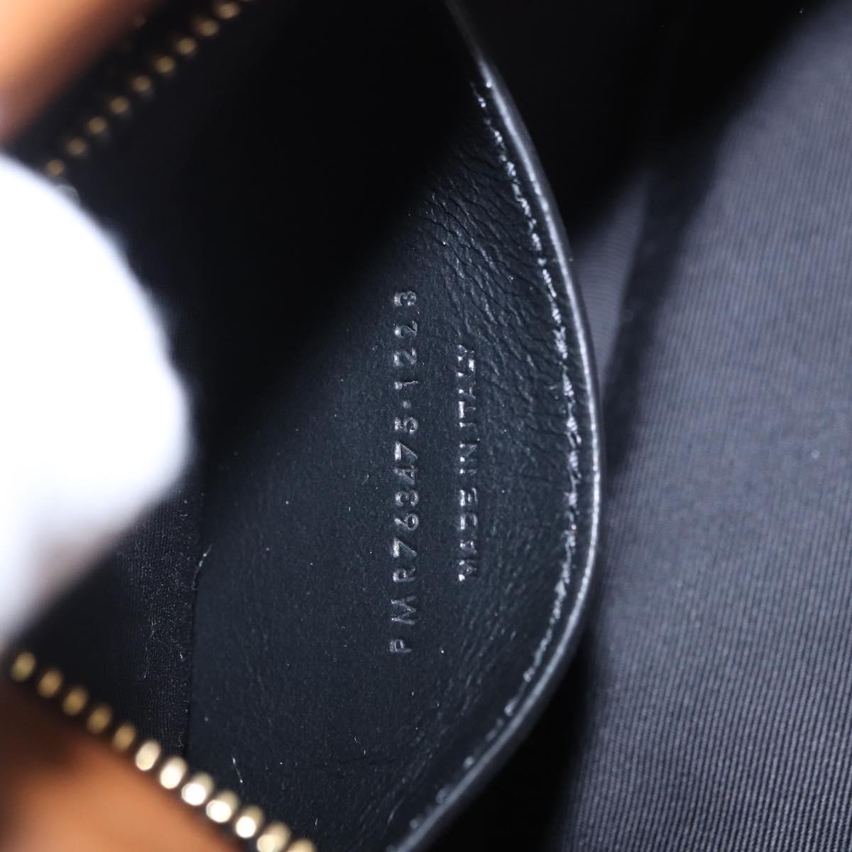 SAINT LAURENT Jamie Shoulder Bag Leather Brown Gold Auth 200430M