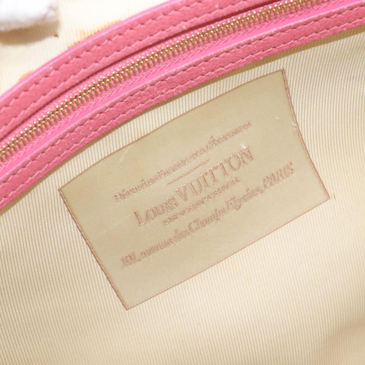 LOUIS VUITTON Monogram Sabia Cabas MM Tote Bag Beige M93496 LV Auth 200440