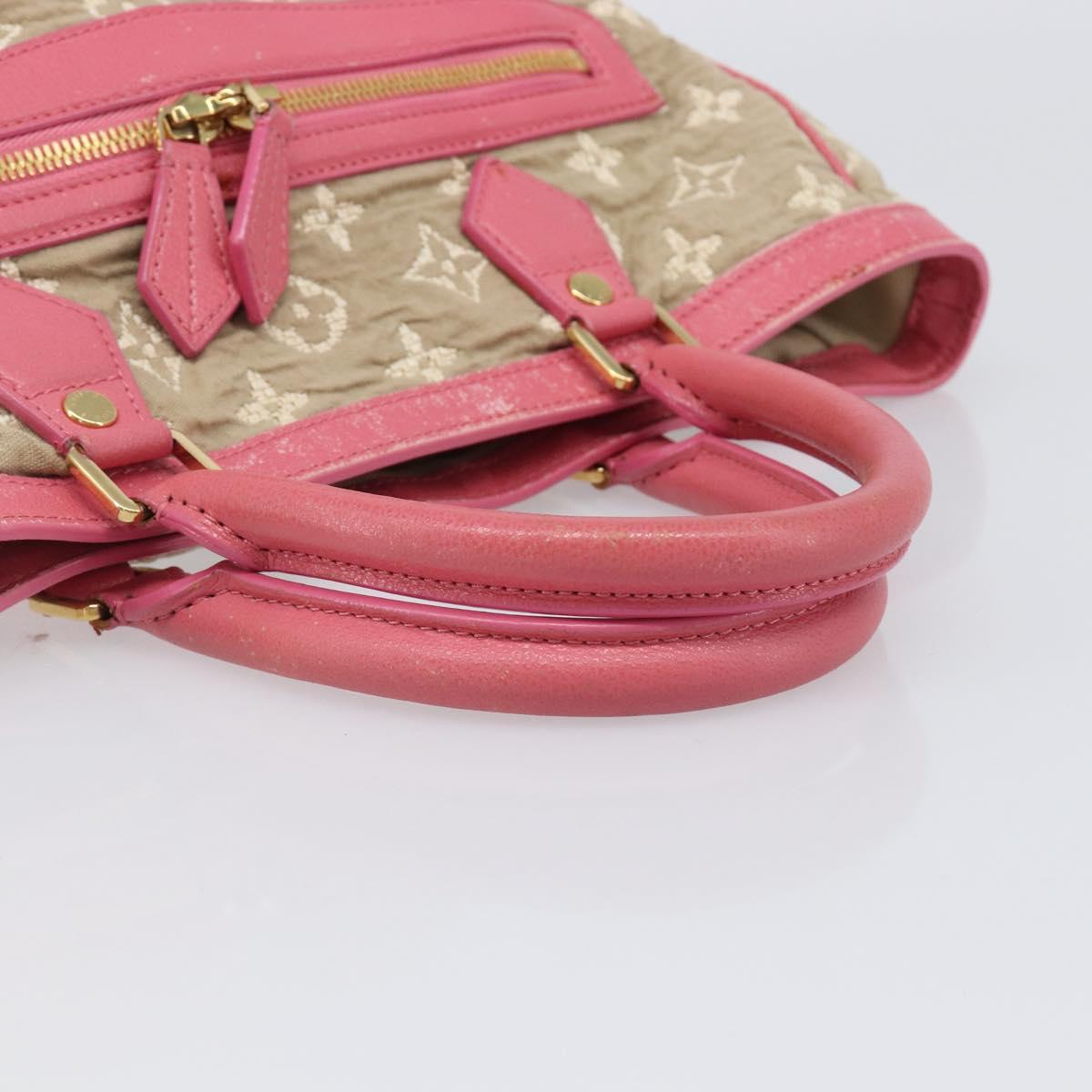 LOUIS VUITTON Monogram Sabia Cabas MM Tote Bag Beige M93496 LV Auth 200440