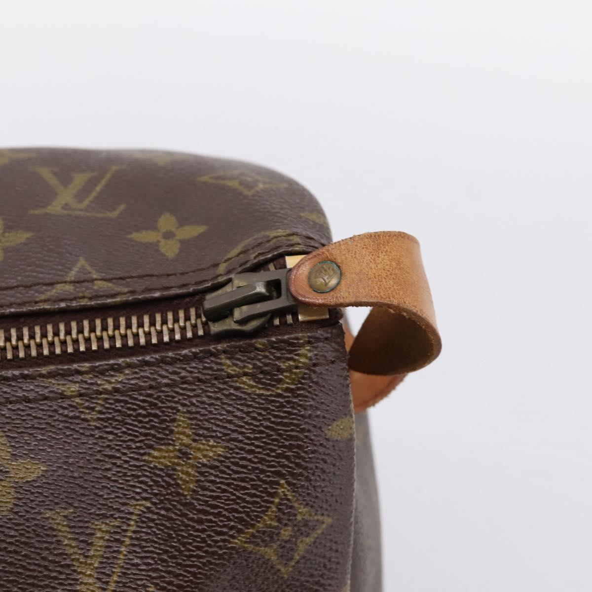 LOUIS VUITTON Monogram Speedy 35 Hand Bag M41524 LV Auth 200441A