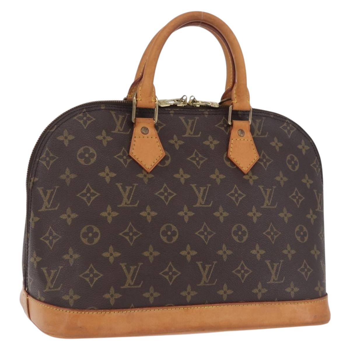 LOUIS VUITTON Monogram Alma Hand Bag M51130 LV Auth 200442V