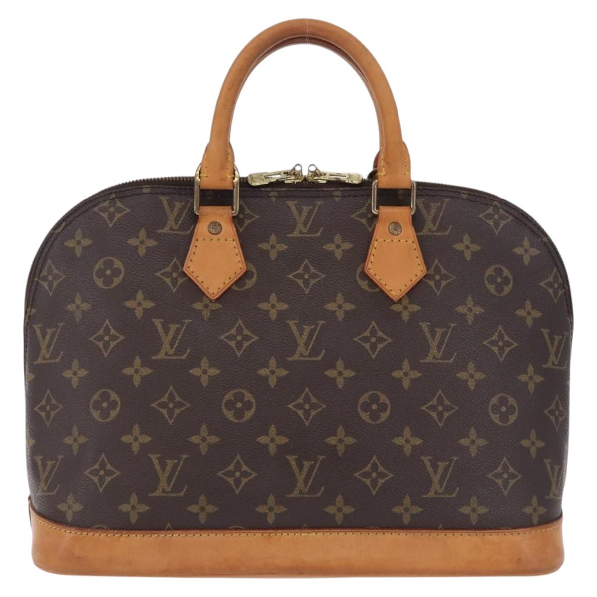LOUIS VUITTON Monogram Alma Hand Bag M51130 LV Auth 200442V