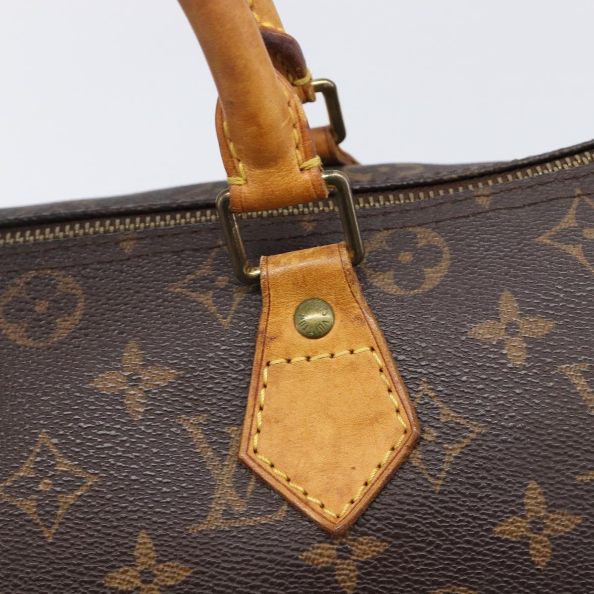 LOUIS VUITTON Monogram Speedy 25 Hand Bag M41528 LV Auth 200451