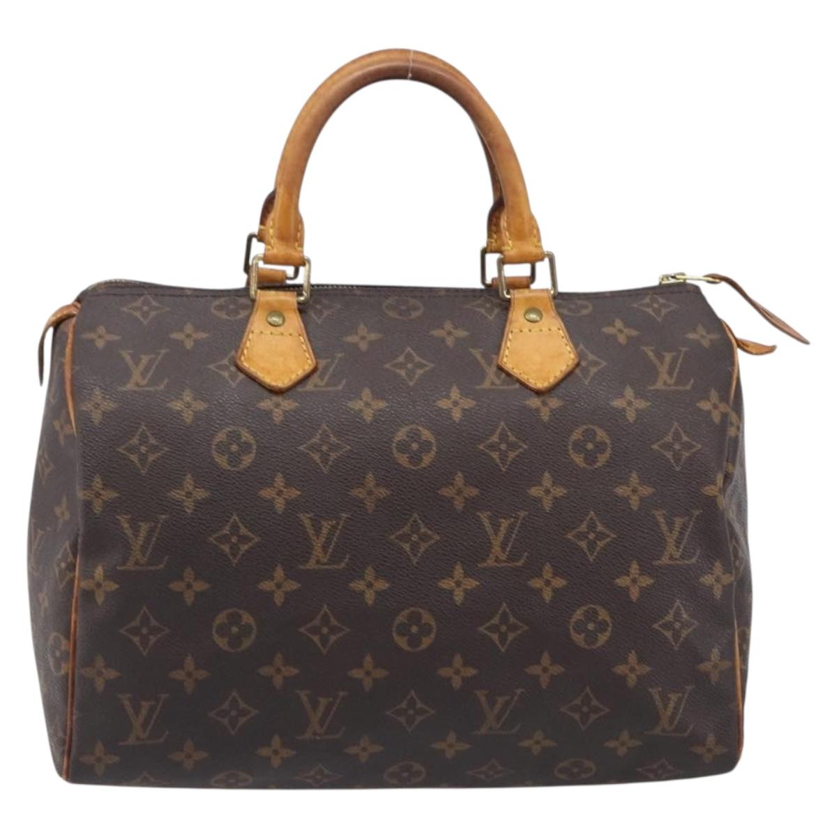LOUIS VUITTON Monogram Speedy 25 Hand Bag M41528 LV Auth 200451