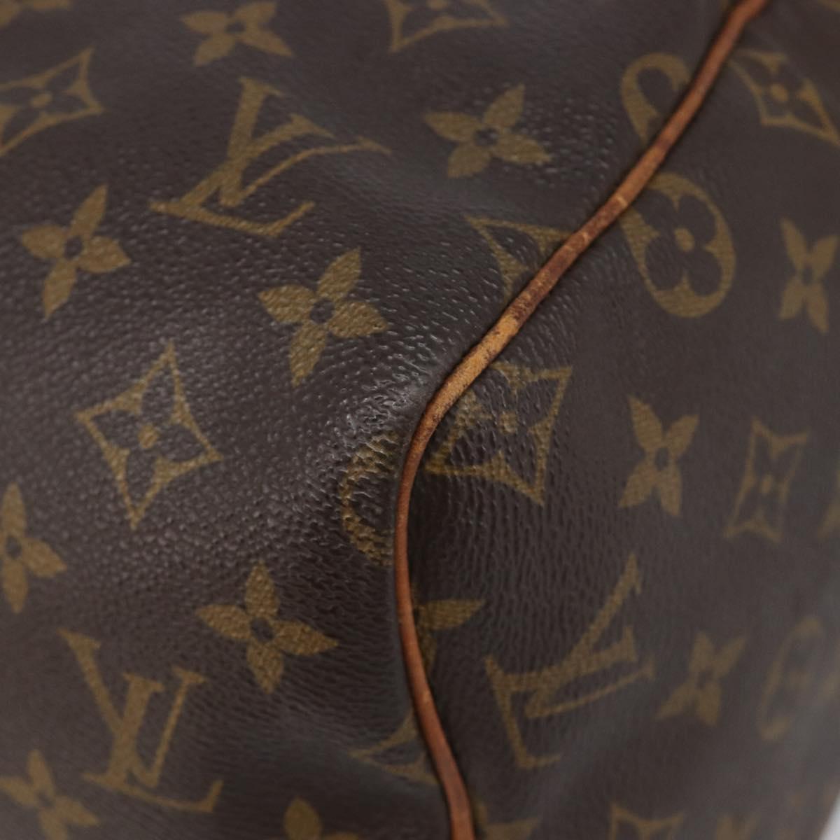 LOUIS VUITTON Monogram Speedy 30 Hand Bag M41526 LV Auth 200452