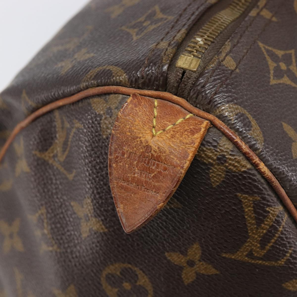 LOUIS VUITTON Monogram Speedy 30 Hand Bag M41526 LV Auth 200452
