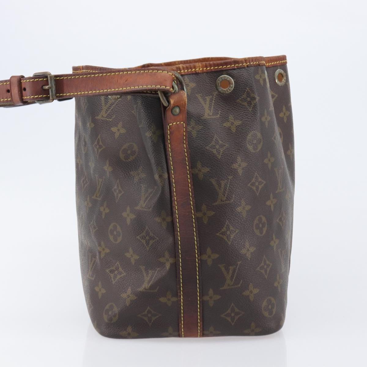 LOUIS VUITTON Monogram Petit Noe Shoulder Bag M42226 LV Auth 200453