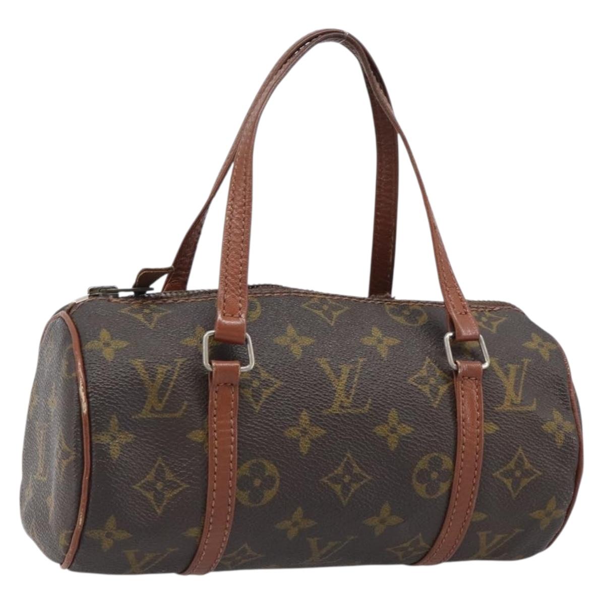 LOUIS VUITTON Monogram Papillon 22 Hand Bag M51367 LV Auth 200456