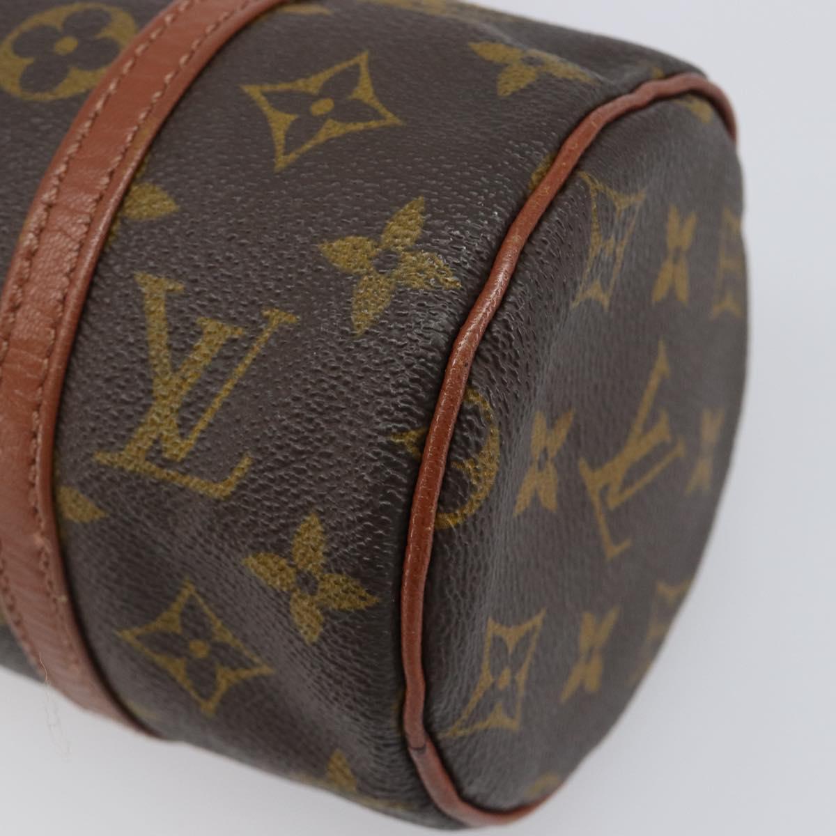 LOUIS VUITTON Monogram Papillon 22 Hand Bag M51367 LV Auth 200456