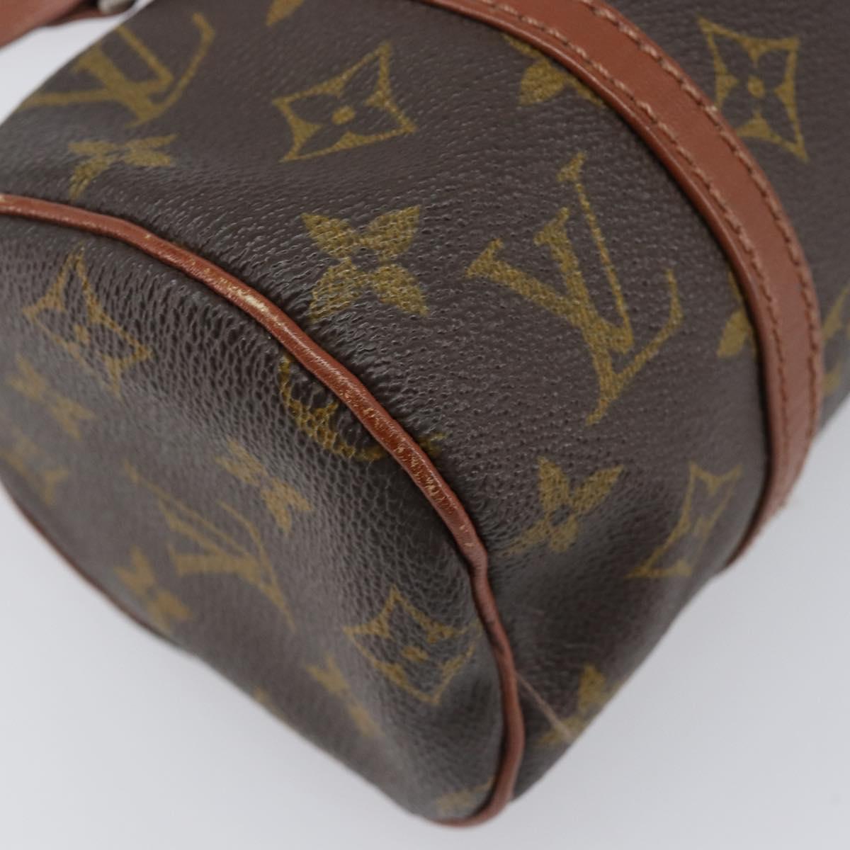 LOUIS VUITTON Monogram Papillon 22 Hand Bag M51367 LV Auth 200456