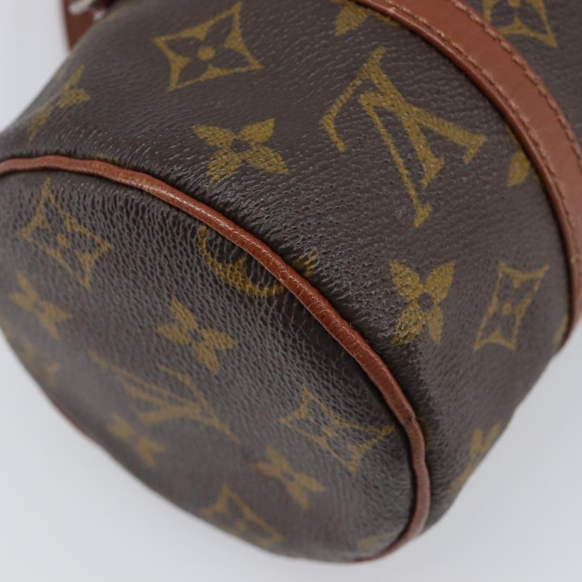 LOUIS VUITTON Monogram Papillon 22 Hand Bag M51367 LV Auth 200456