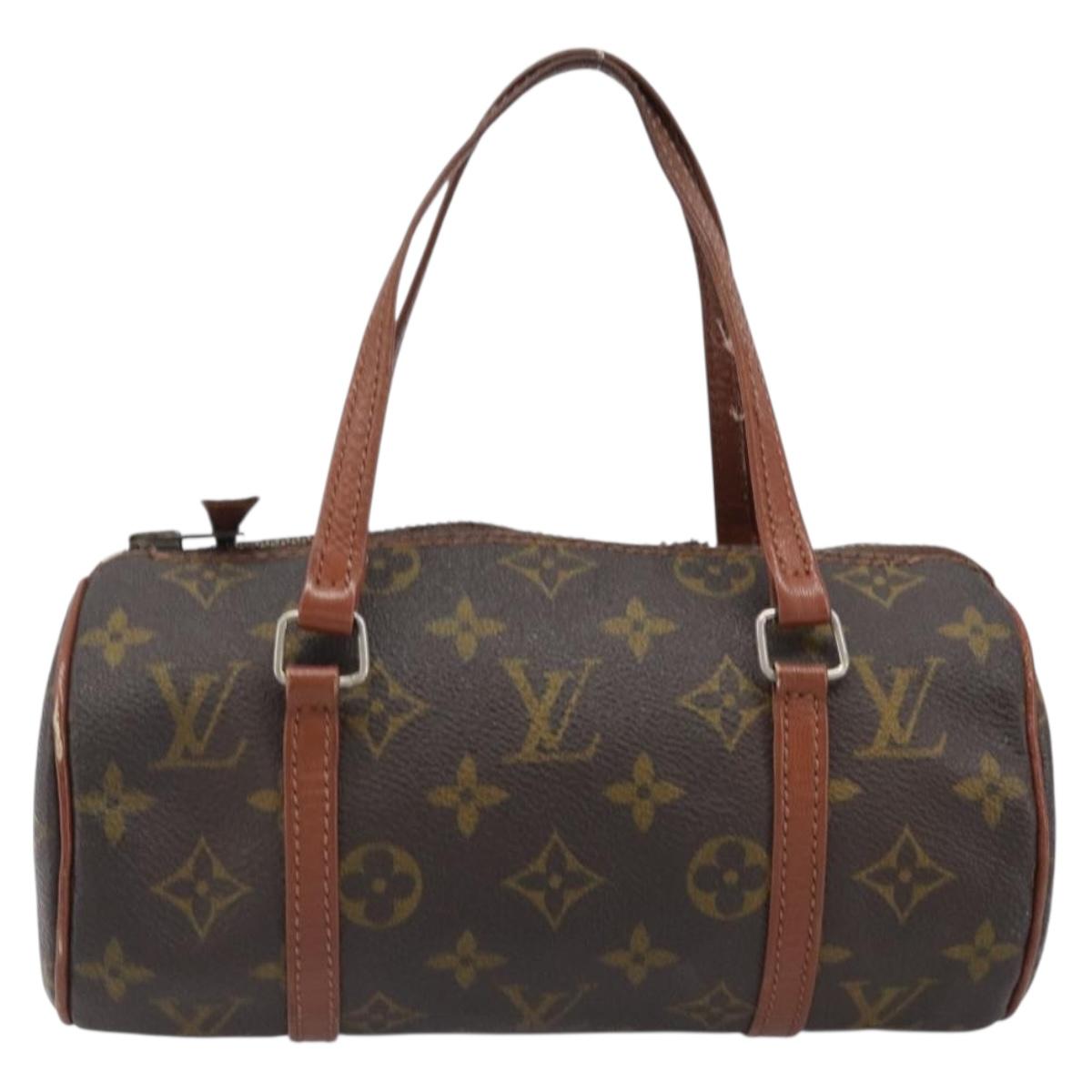 LOUIS VUITTON Monogram Papillon 22 Hand Bag M51367 LV Auth 200456