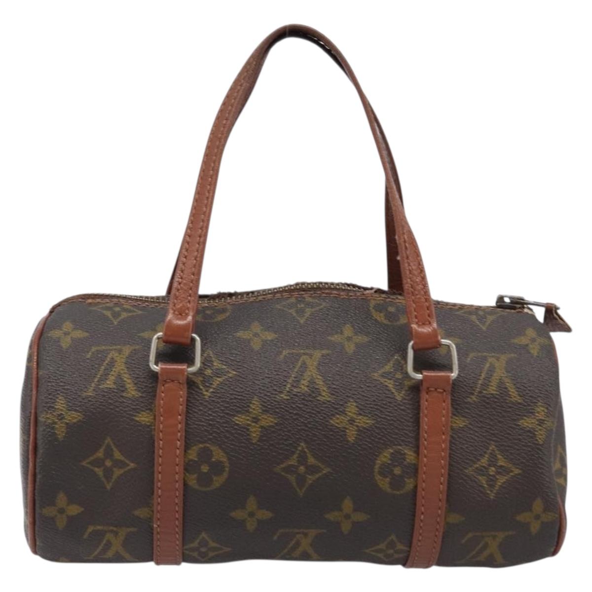 LOUIS VUITTON Monogram Papillon 22 Hand Bag M51367 LV Auth 200456