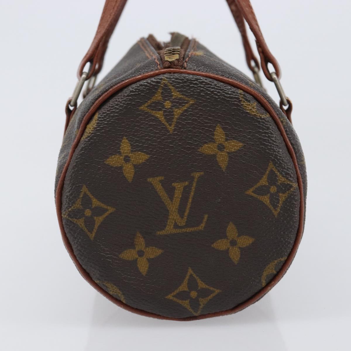 LOUIS VUITTON Monogram Papillon 22 Hand Bag M51367 LV Auth 200456