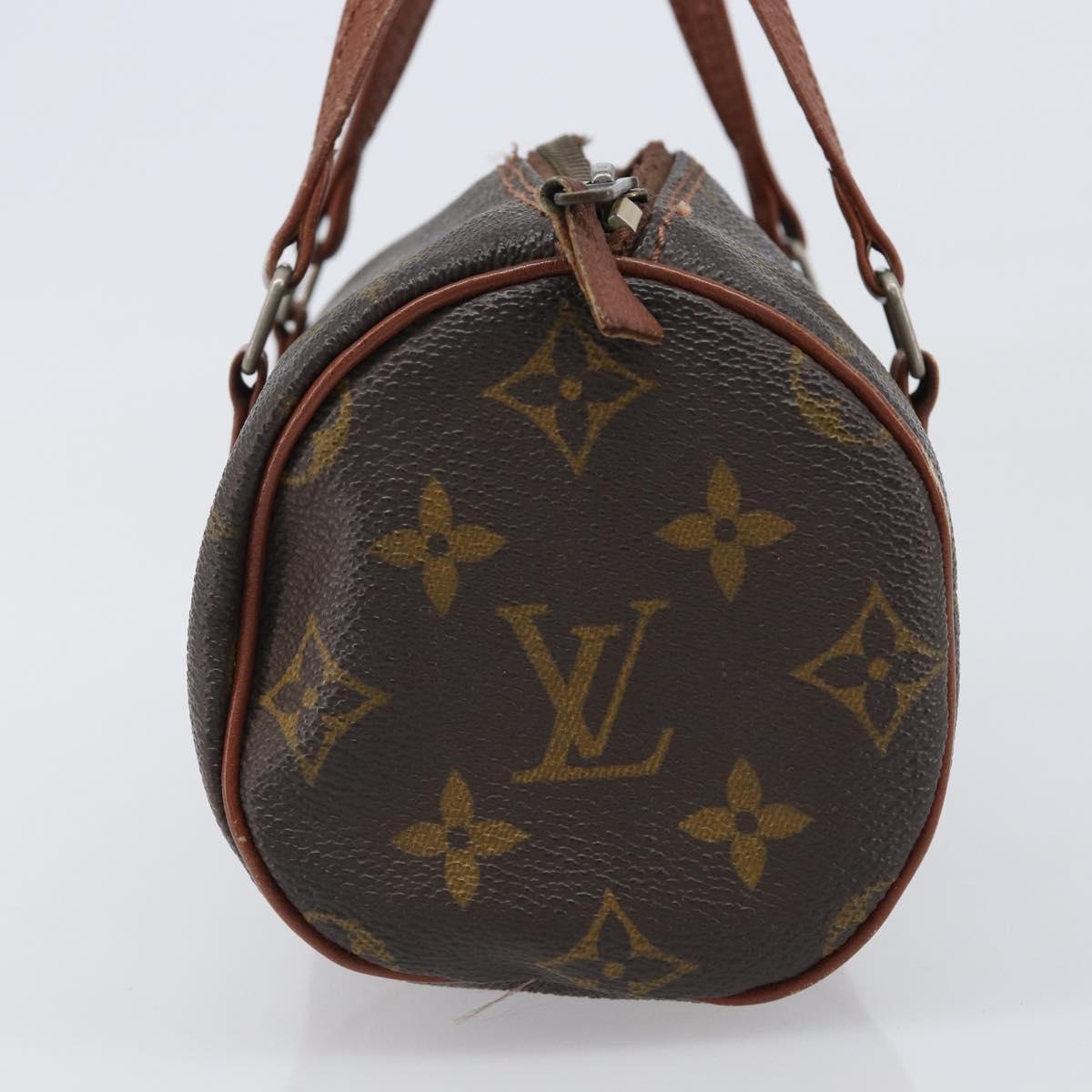 LOUIS VUITTON Monogram Papillon 22 Hand Bag M51367 LV Auth 200456