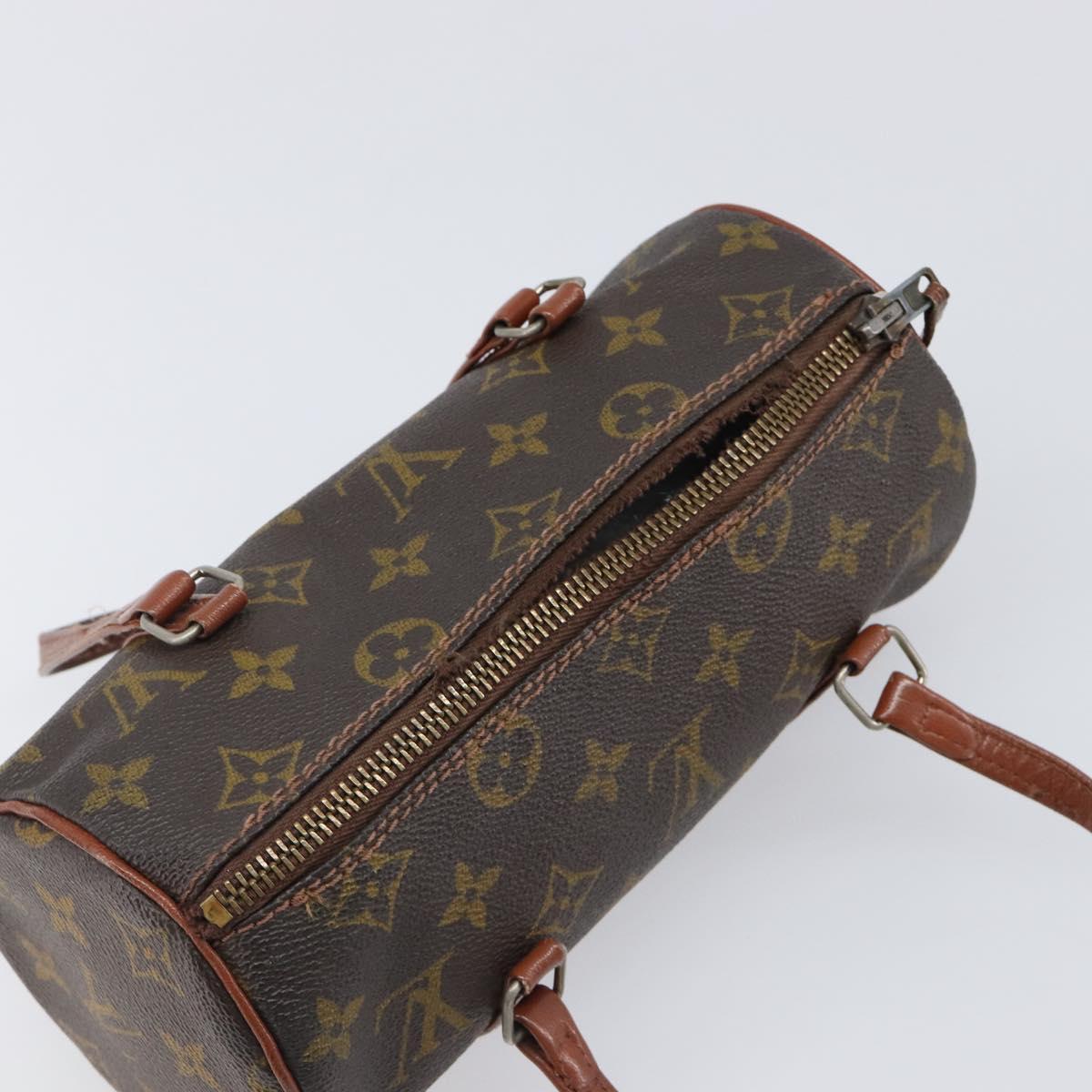 LOUIS VUITTON Monogram Papillon 22 Hand Bag M51367 LV Auth 200456