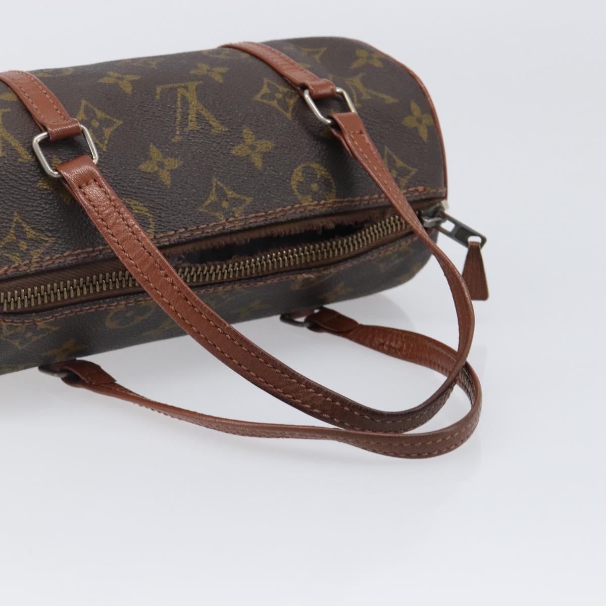 LOUIS VUITTON Monogram Papillon 22 Hand Bag M51367 LV Auth 200456