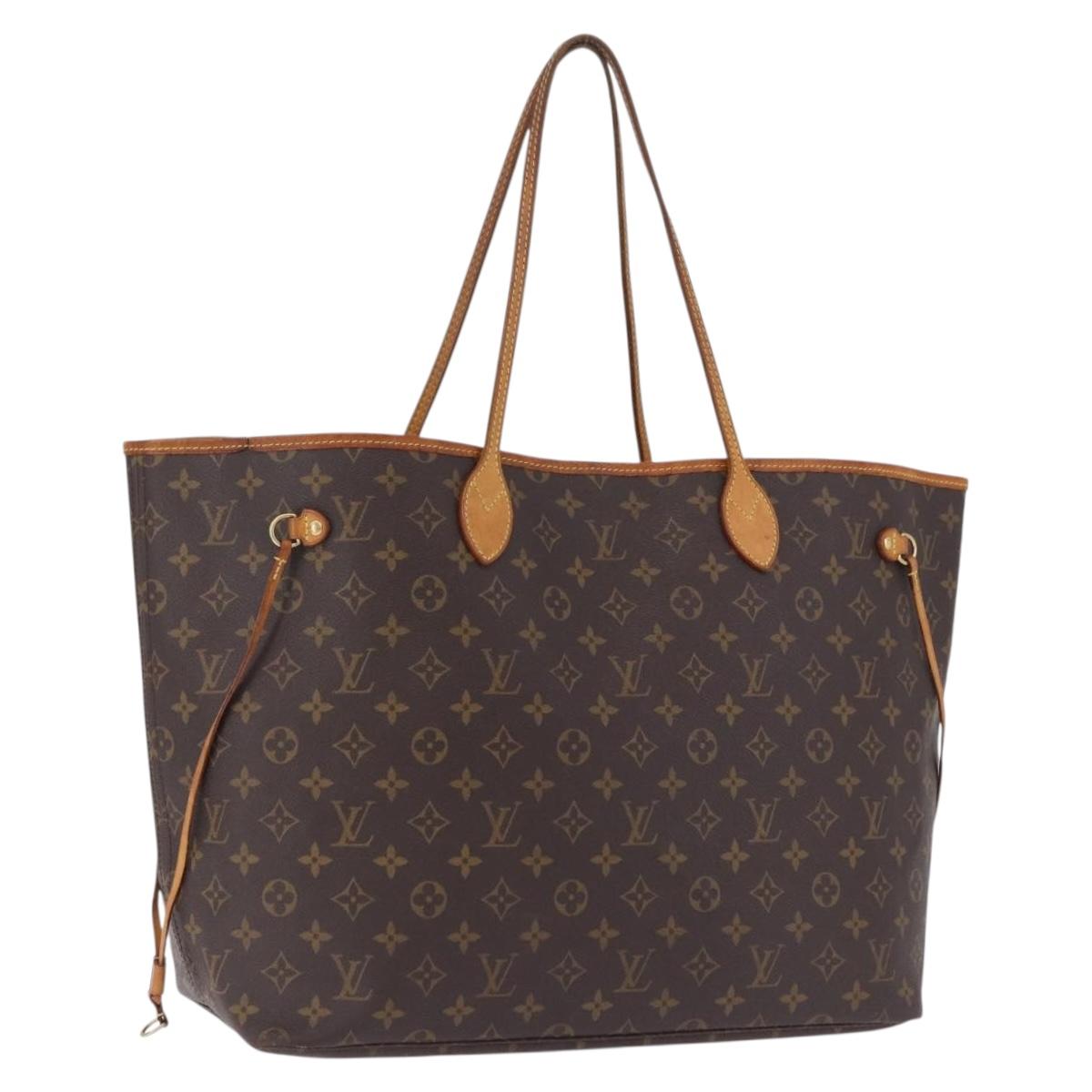 LOUIS VUITTON Monogram Neverfull GM Tote Bag M40157 LV Auth 200462A