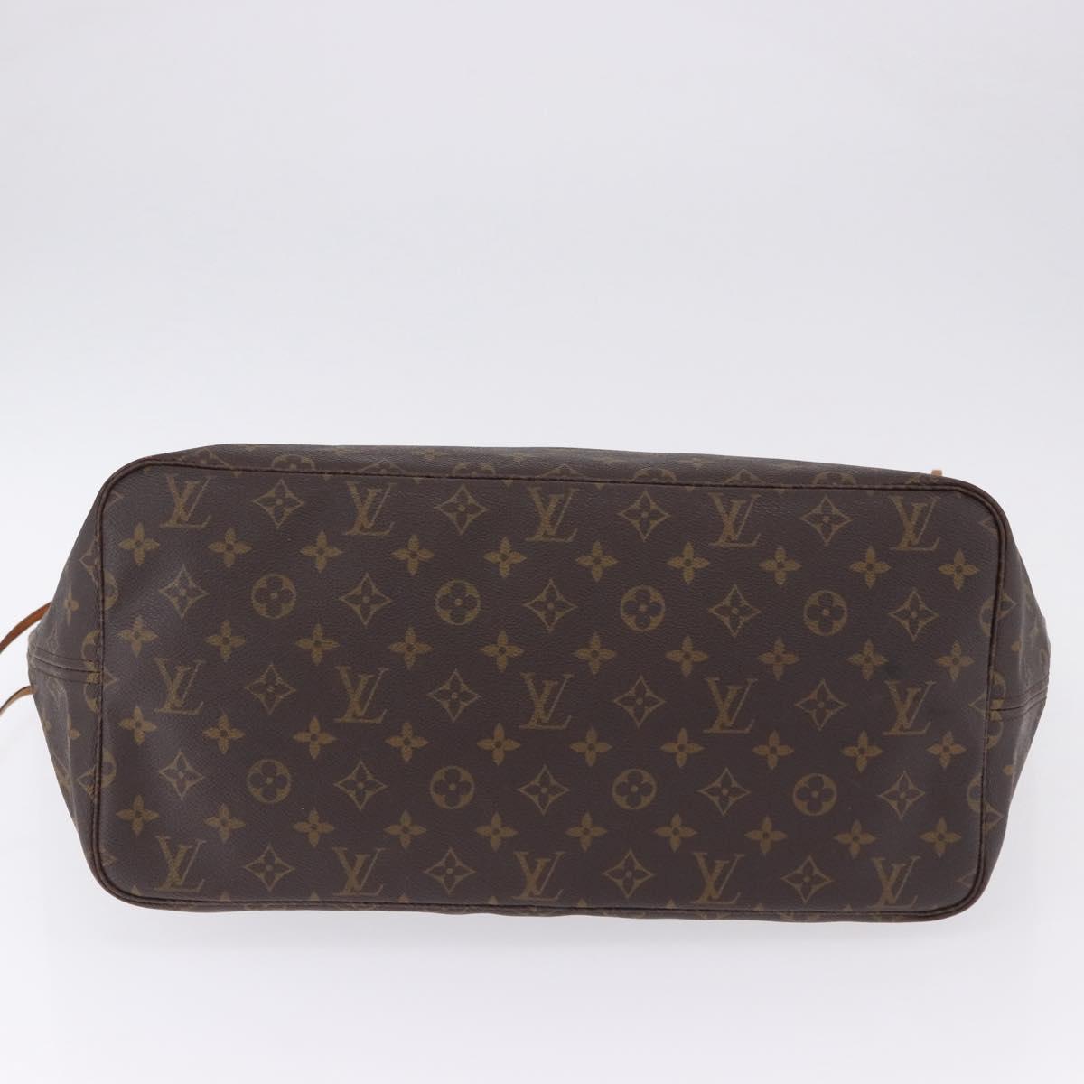 LOUIS VUITTON Monogram Neverfull GM Tote Bag M40157 LV Auth 200462A