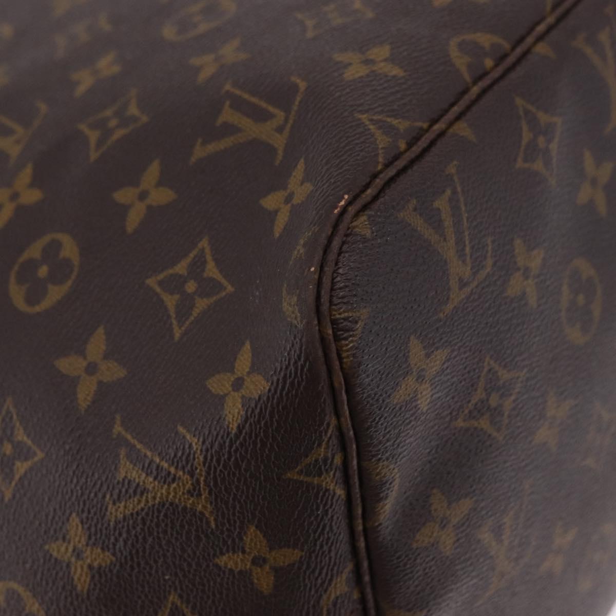 LOUIS VUITTON Monogram Neverfull GM Tote Bag M40157 LV Auth 200462A