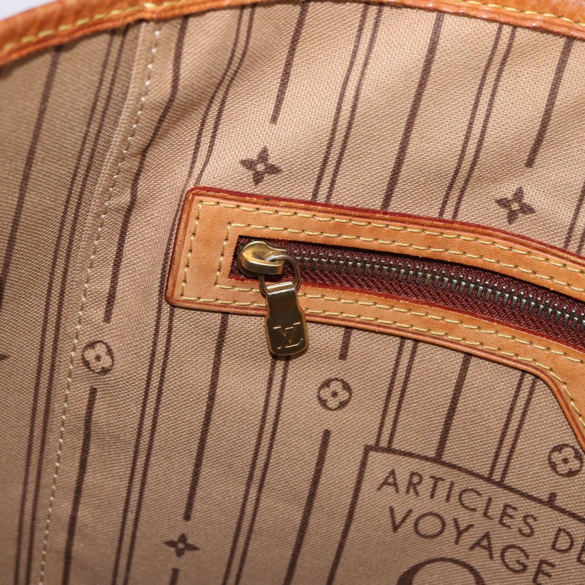LOUIS VUITTON Monogram Neverfull GM Tote Bag M40157 LV Auth 200462A