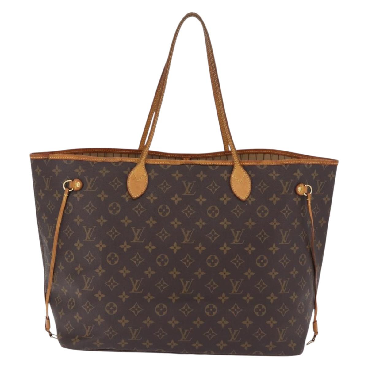 LOUIS VUITTON Monogram Neverfull GM Tote Bag M40157 LV Auth 200462A