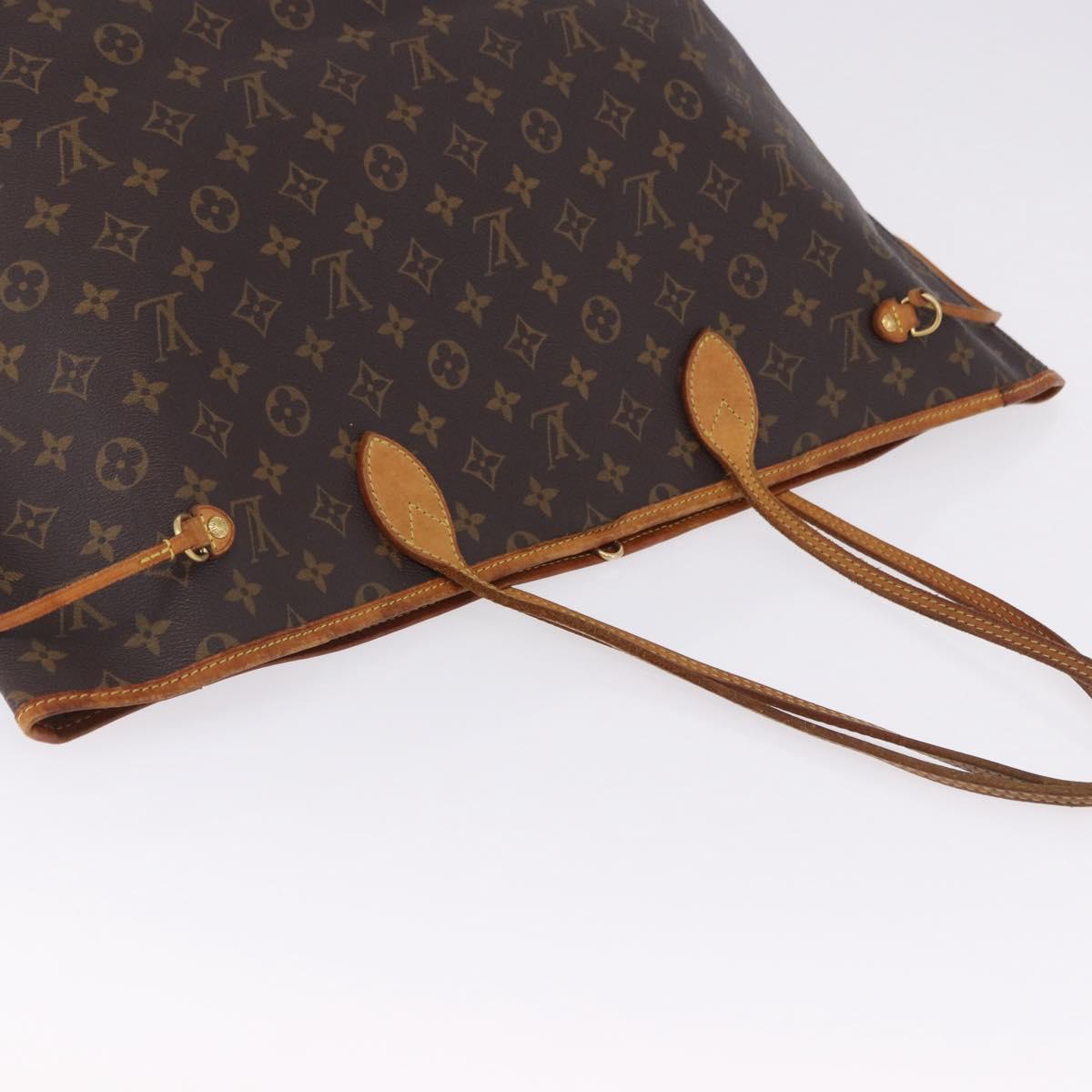LOUIS VUITTON Monogram Neverfull GM Tote Bag M40157 LV Auth 200462A
