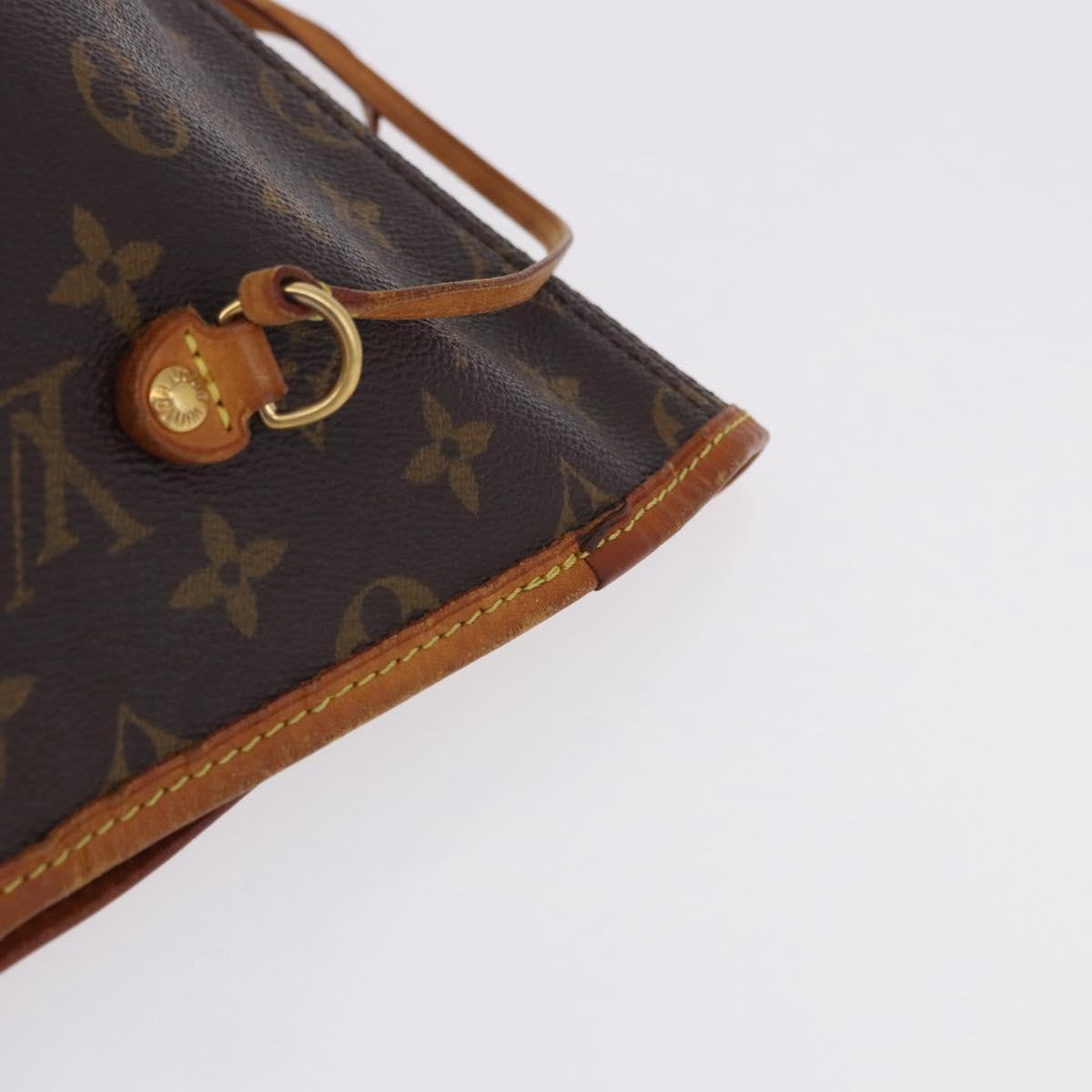 LOUIS VUITTON Monogram Neverfull GM Tote Bag M40157 LV Auth 200462A