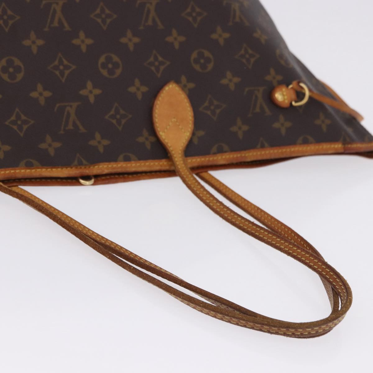 LOUIS VUITTON Monogram Neverfull GM Tote Bag M40157 LV Auth 200462A