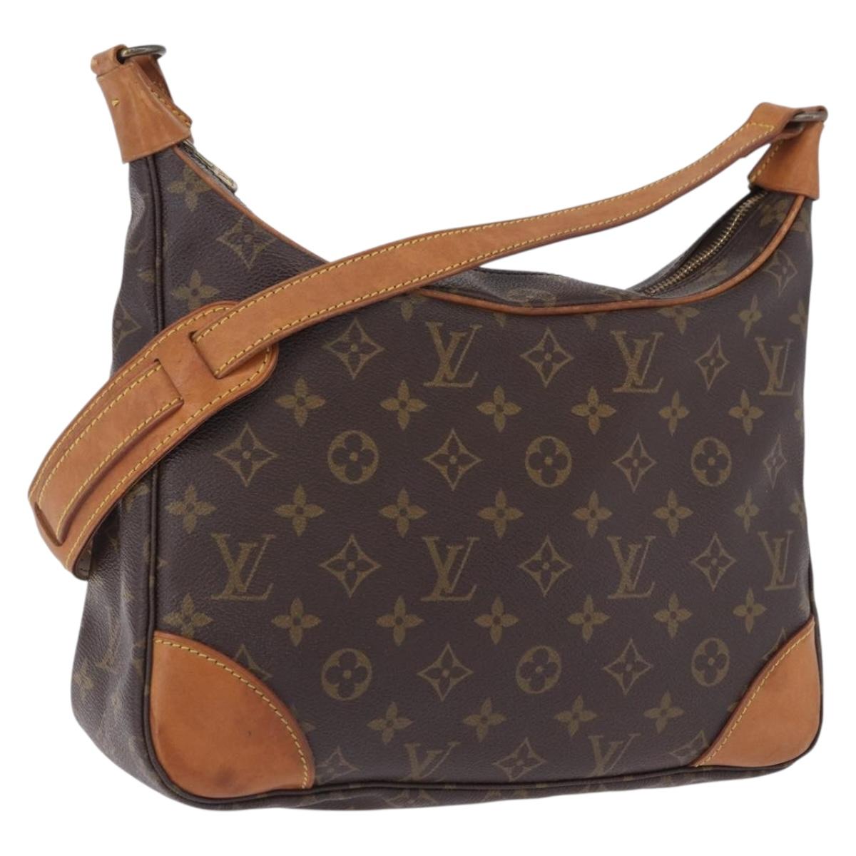 LOUIS VUITTON Monogram Boulogne 30 Shoulder Bag M51265 LV Auth 200463