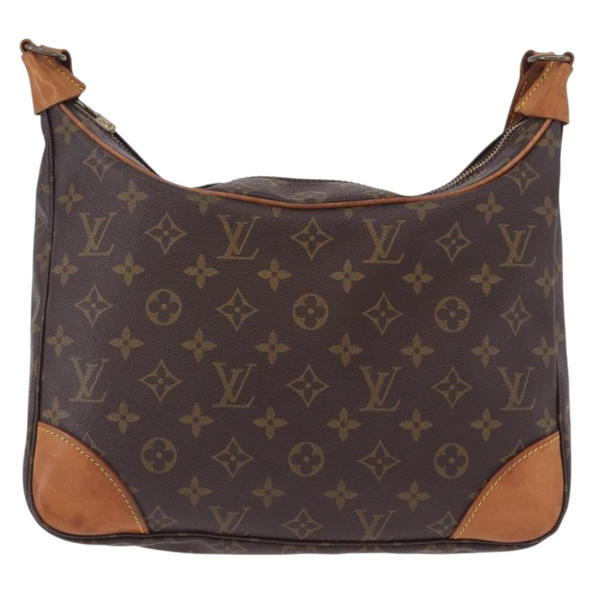 LOUIS VUITTON Monogram Boulogne 30 Shoulder Bag M51265 LV Auth 200463