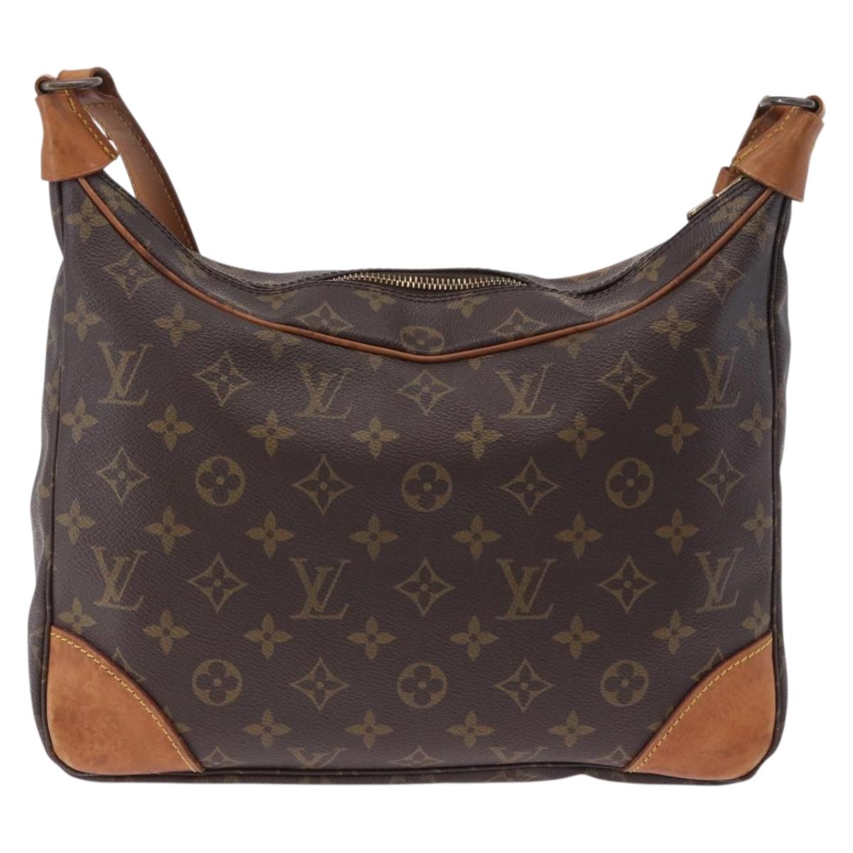 LOUIS VUITTON Monogram Boulogne 30 Shoulder Bag M51265 LV Auth 200463