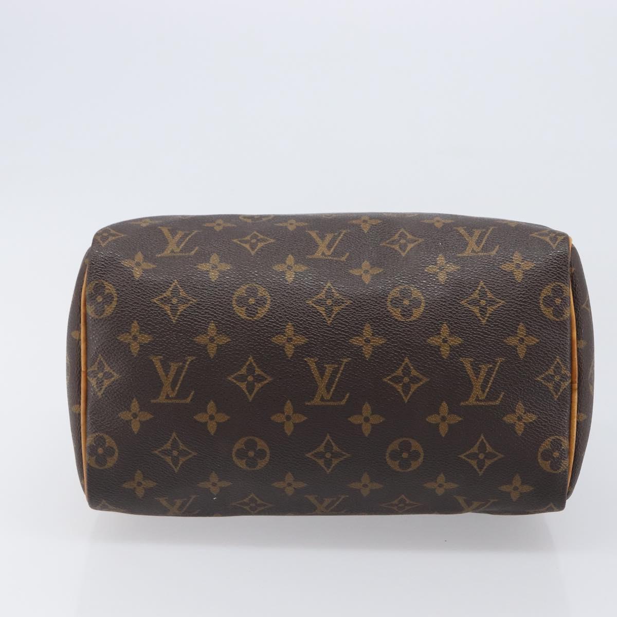 LOUIS VUITTON Monogram Speedy 25 Hand Bag M41528 LV Auth 200464