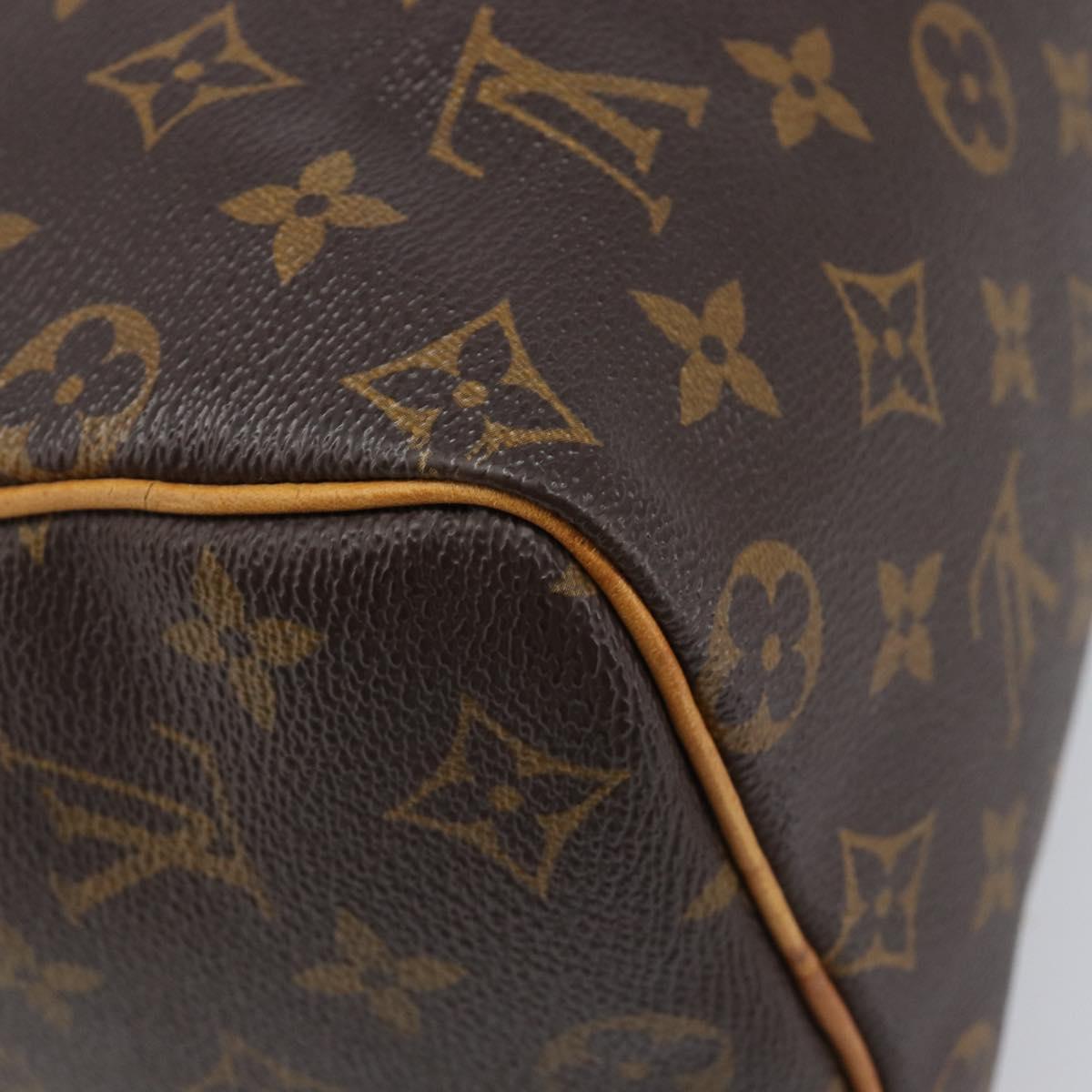 LOUIS VUITTON Monogram Speedy 25 Hand Bag M41528 LV Auth 200464
