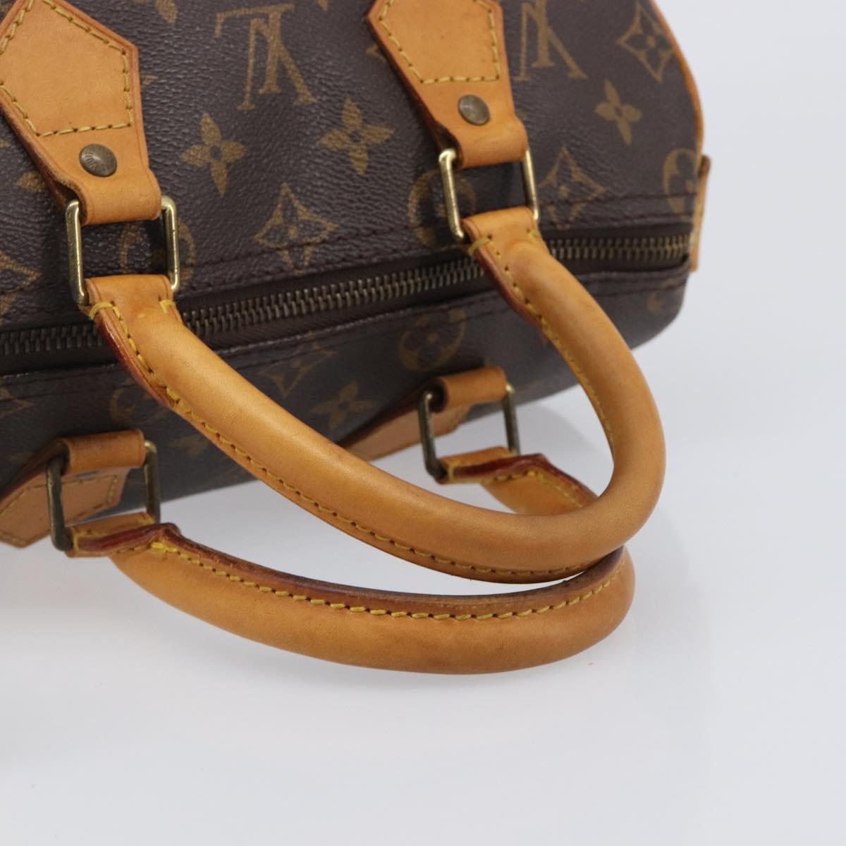 LOUIS VUITTON Monogram Speedy 25 Hand Bag M41528 LV Auth 200464