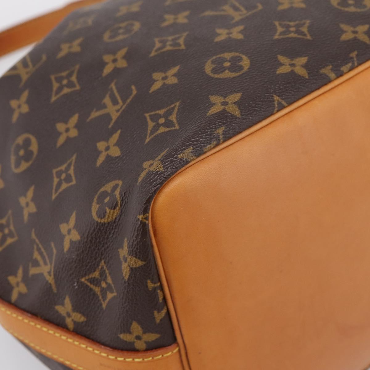 LOUIS VUITTON Monogram Petit Noe Shoulder Bag M42226 LV Auth 200465V