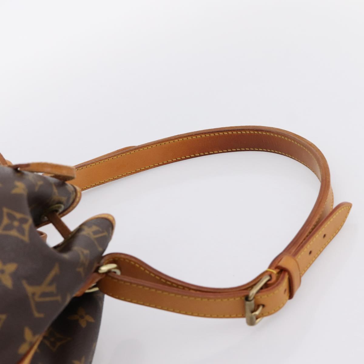 LOUIS VUITTON Monogram Petit Noe Shoulder Bag M42226 LV Auth 200465V