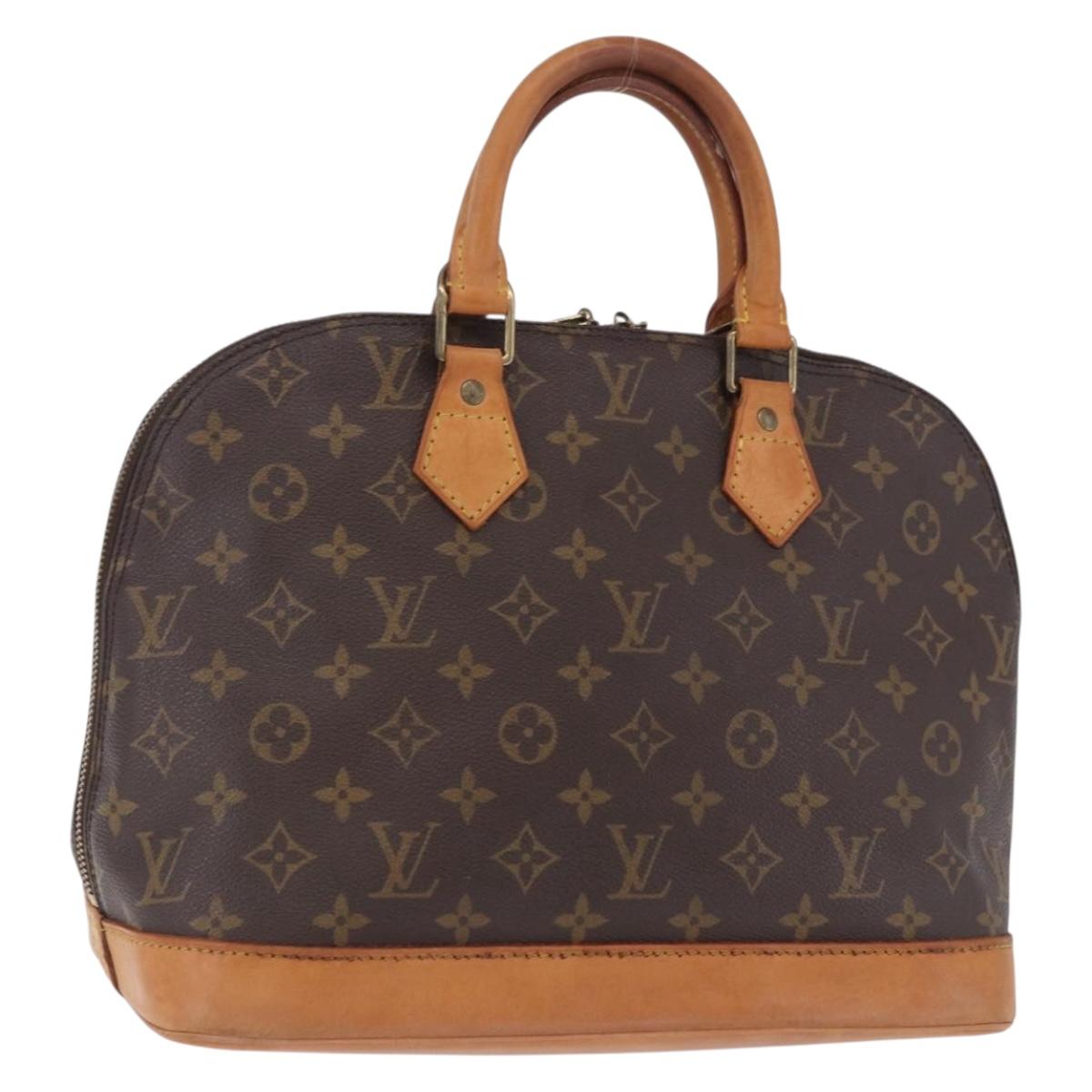 LOUIS VUITTON Monogram Alma PM Hand Bag M53151 LV Auth 200468A