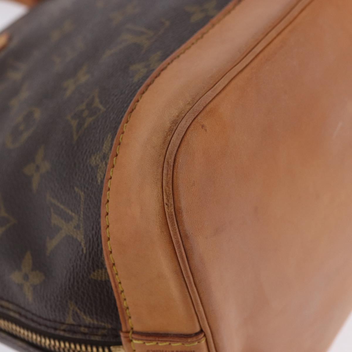 LOUIS VUITTON Monogram Alma PM Hand Bag M53151 LV Auth 200468A