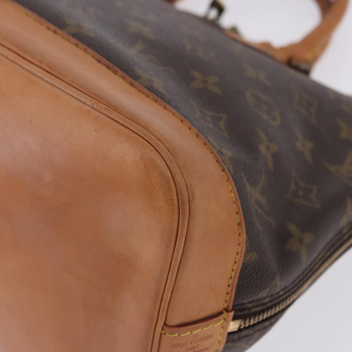 LOUIS VUITTON Monogram Alma PM Hand Bag M53151 LV Auth 200468A